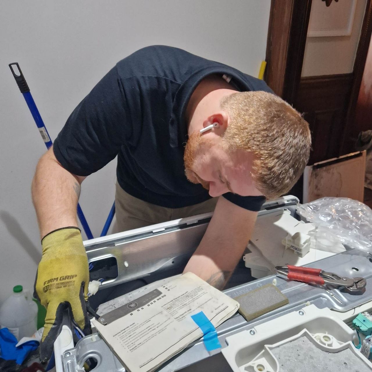 Washer Repair real KLIA NY service work
